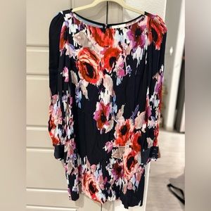 kate spade hazy floral cordette dress